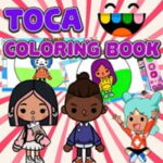 Toca Boca Coloring Book Game
